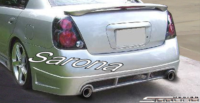 Custom Nissan Altima  Sedan Rear Bumper (2002 - 2006) - $590.00 (Part #NS-034-RB)